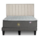 Cama Europea Serta Serene 2 Plazas Box Respaldo Tibet Arena - confort superior y base firme para un sueño reparador