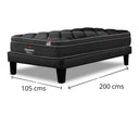 Cama Europea Beautyrest Platinum 1.5 Plazas Box