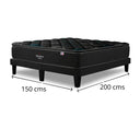 Cama Europea Beautyrest Dolphin 2 Plazas Box