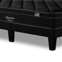 Cama Europea Beautyrest Platinum 2 Plazas Box + Respaldo Tignes Arena