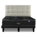 Cama Europea Beautyrest Dolphin King + Respaldo Tignes Arena