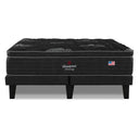 Cama Europea Beautyrest Harmony 2 Plazas Box + Respaldo Tignes Arena