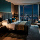 Cama Europea Beautyrest Harmony King + Respaldo Tignes Arena