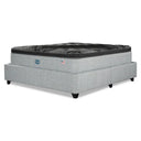 Cama Europea Bignest Simmons Sky 2 Plazas Box Respaldo Tibet Plata - confort superior y base firme para un sueño reparador