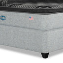 Cama Europea Bignest Simmons Sky King Respaldo Tibet Plata - confort superior y base firme para un sueño reparador