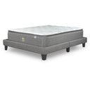 Cama Europea Lownest Serta Serene 2 Plazas Box Respaldo Tibet Gris - confort superior y base firme para un sueño reparador