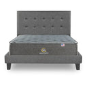 Cama Europea Lownest Serta Smartcomfort 2 Plazas Box Respaldo Tignes Gris - confort superior y base firme para un sueño reparador