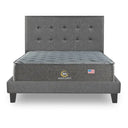 Cama Europea Lownest Serta Smartcomfort King Respaldo Tignes Gris - confort superior y base firme para un sueño reparador