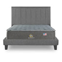 Cama Europea Lownest Serta Smartcomfort 2 Plazas Box Respaldo Tibet Gris - confort superior y base firme para un sueño reparador