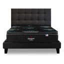 Cama Europea Lownest Beautyrest Dolphin King Respaldo Tignes Marengo - confort superior y base firme para un sueño reparador