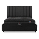 Cama Europea Bignest Beautyrest Platinum King Respaldo Tibet Marengo - confort superior y base firme para un sueño reparador