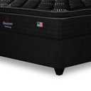 Cama Europea Bignest Beautyrest Harmony 2 Plazas Box Respaldo Tibet Marengo - confort superior y base firme para un sueño reparador