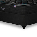 Cama Europea Bignest Beautyrest Dolphin 2 Plazas Box Respaldo Tignes Marengo - confort superior y base firme para un sueño reparador