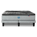 Cama Europea Simmons Sunset 2 Plazas Box - confort superior y base firme para un sueño reparador