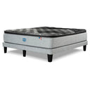 Cama Europea Simmons Sunset King - confort superior y base firme para un sueño reparador
