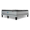 Cama Europea Simmons Sunset King - confort superior y base firme para un sueño reparador