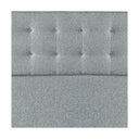 Cama Europea Simmons Sunset 1.5 Plazas Box Respaldo Tignes Plata - confort superior y base firme para un sueño reparador