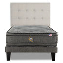 Cama Europea Serta Advantage Dual 1.5 Plazas Box Respaldo Tignes Arena - confort superior y base firme para un sueño reparador