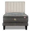 Cama Europea Serta Advantage Dual 1.5 Plazas Box Respaldo Tibet Arena - confort superior y base firme para un sueño reparador