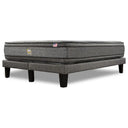 Cama Europea Serta Advantage Dual 2 Plazas Box Respaldo Tignes Gris - confort superior y base firme para un sueño reparador