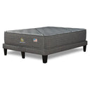 Cama Europea Serta Smartcomfort King Respaldo Tibet Plata - confort superior y base firme para un sueño reparador