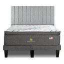 Cama Europea Serta Perfect Sleeper King Respaldo Tibet Plata - confort superior y base firme para un sueño reparador