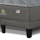 Cama Europea Serta Smartcomfort King Respaldo Tibet Arena - confort superior y base firme para un sueño reparador