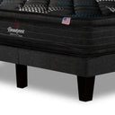 Cama Europea Beautyrest Gravity Dual King Respaldo Tignes Arena - confort superior y base firme para un sueño reparador