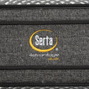 Cama Europea Serta Advantage Dual 2 Plazas Box Respaldo Urban Marengo - confort superior y base firme para un sueño reparador