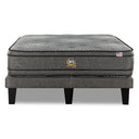 Cama Europea Serta Advantage Dual 2 Plazas Box Respaldo Praga Marengo - confort superior y base firme para un sueño reparador