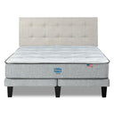 Cama Europea Simmons Dreamer 2 Plazas Respaldo Urban Arena - confort superior y base firme para un sueño reparador