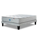 Cama Europea Simmons Dreamer 1.5 Plazas Box - confort superior y base firme para un sueño reparador